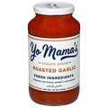 Yo Mama's No Sugar Added Low Sodium Roasted Garlic Pasta Sauce