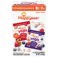 Happy Baby Freeze-Dried Yogurt & Fruit Snacks Variety Pack - 8 ct