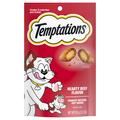 Temptations Hearty Beef Flavor Crunchy & Soft Cat Treats
