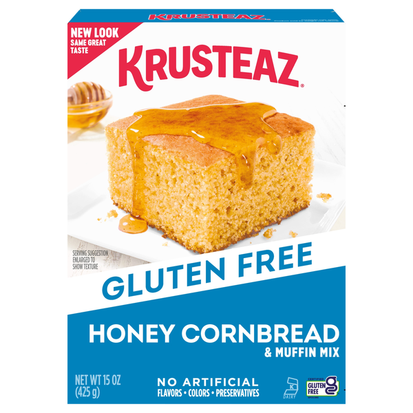 Krusteaz Gluten Free Honey Cornbread & Muffin Mix