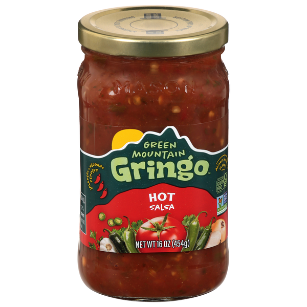 Green Mountain Gringo All Natural Hot Salsa