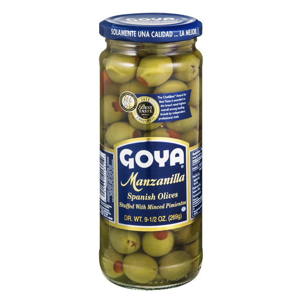 Goya Manzanilla Spanish Olives Stuffed with Pimientos