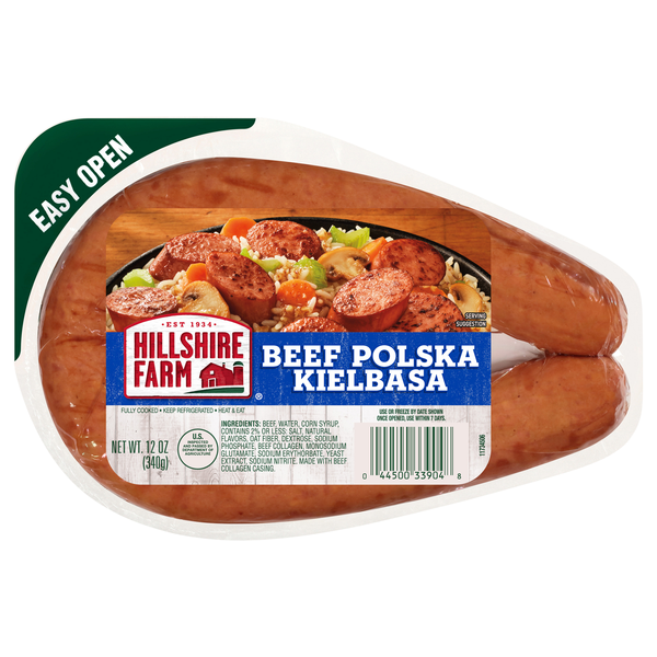 Hillshire Farm Beef Polska Kielbasa Sausage Rope