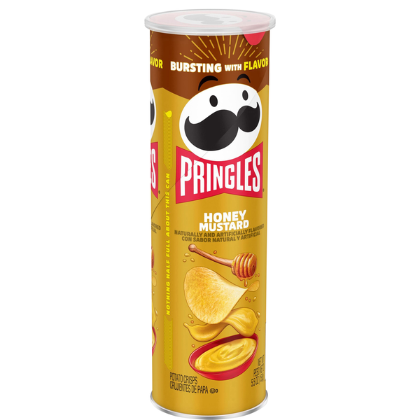 Pringles Honey Mustard Potato Crisps Chips