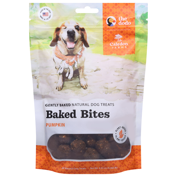 Caledon Farms All Natural Baked Bites Pumpkin Dog Treats