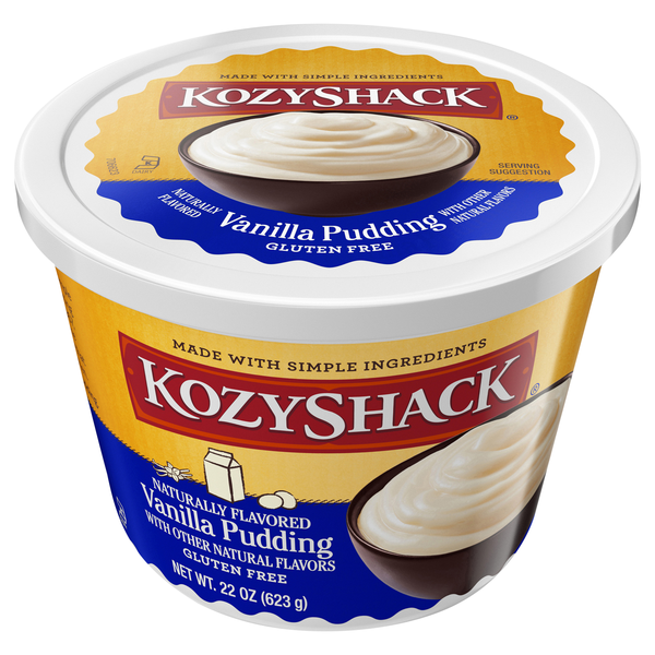 Kozy Shack Gluten Free Vanilla Pudding Refrigerated