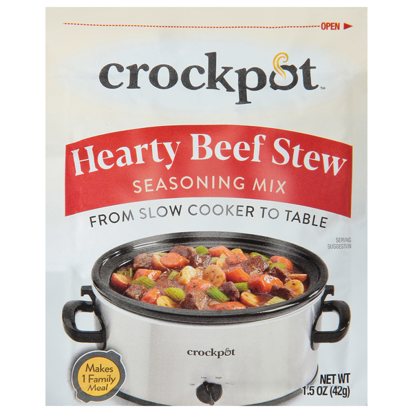 Crock-Pot Hearty Beef Stew Seasoning Mix Packet