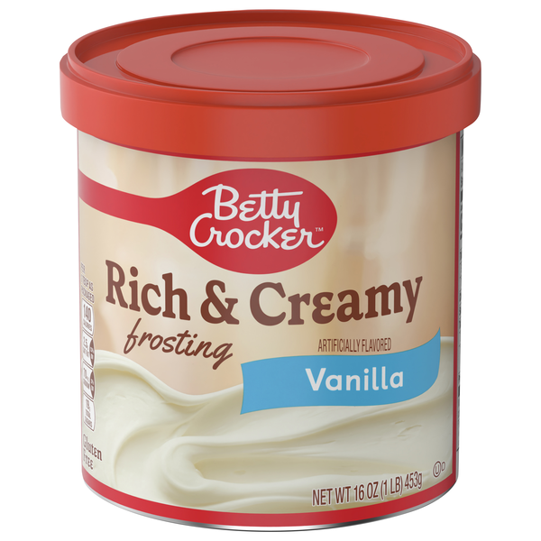 Betty Crocker Rich & Creamy Vanilla Frosting