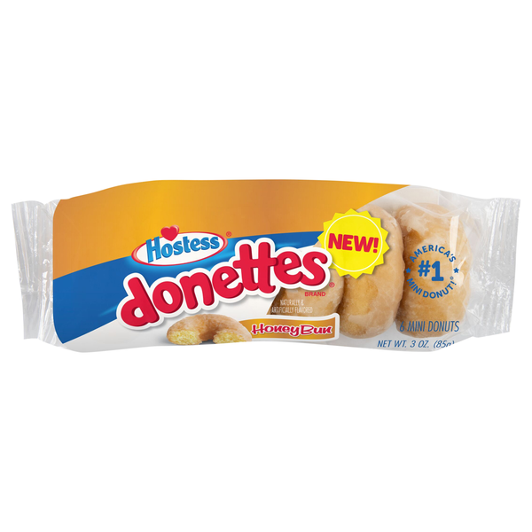 Hostess Donettes Mini Honey Bun Donuts