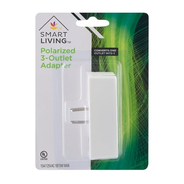Smart Living Adapter 3-Outlet