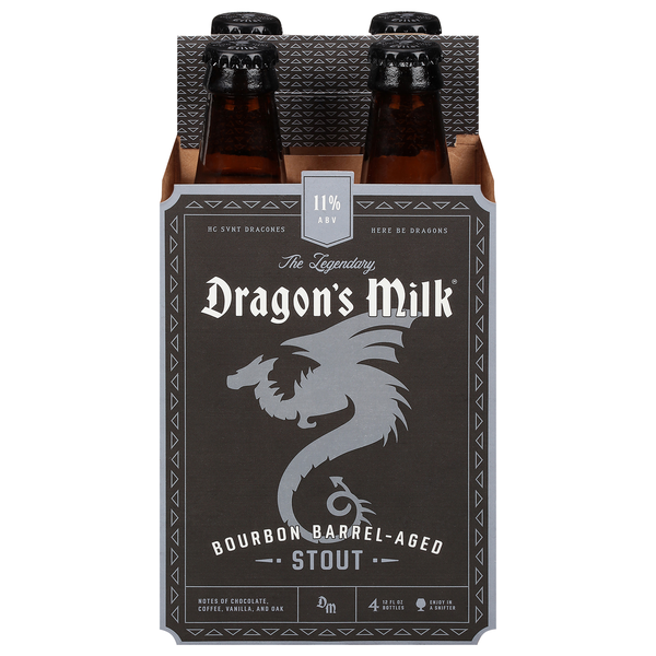 New Holland Brewing Dragon's Milk Bourbon Barrel-Aged Stout - 4 pk