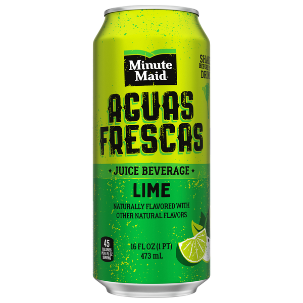 Minute Maid Aguas Frescas Lime Juice Beverage