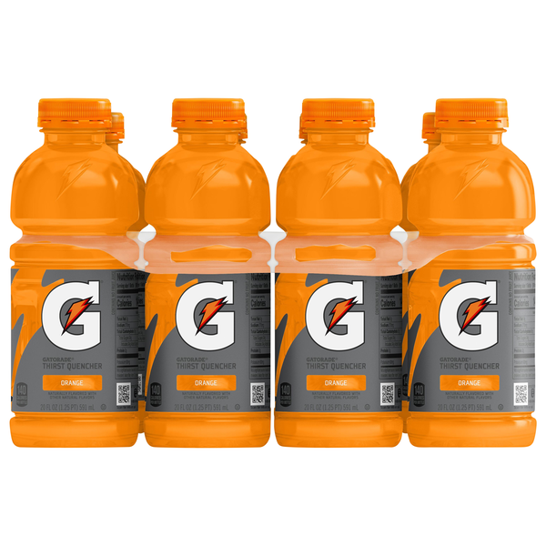 Gatorade Orange Thirst Quencher Sports Drink - 8 pk