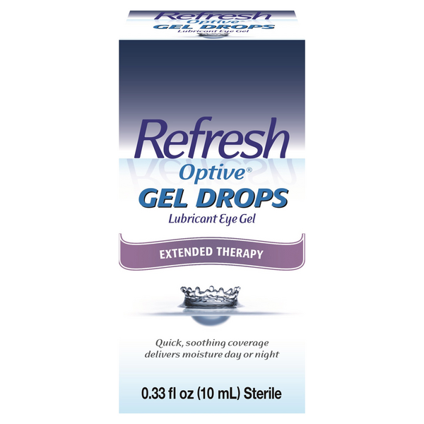 Refresh Optive Extended Therapy Gel Drops Lubricant Eye Gel