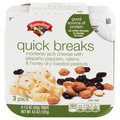 Hannaford Quick Breaks Monterey Jack Cheese & Dry Roasted Peanuts - 3 ct