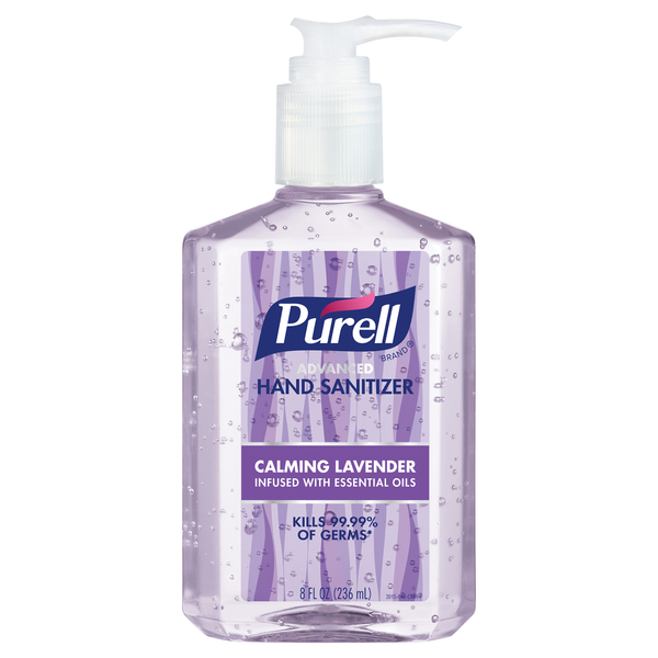 Purell Advanced Calming Lavender Hand Sanitizer Gel Pump