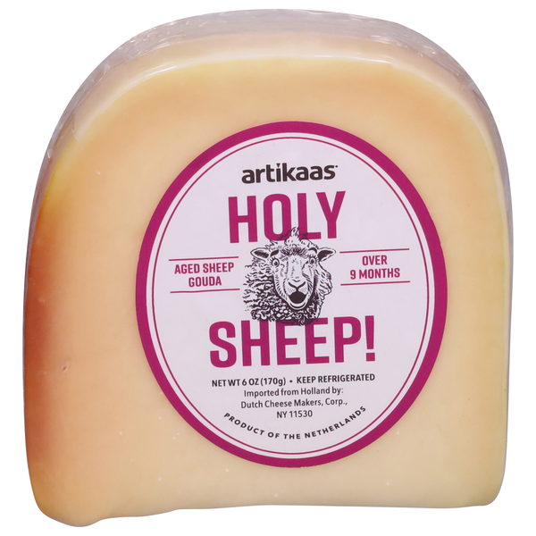 Artikaas Holy Sheep! Aged Sheep Gouda Cheese