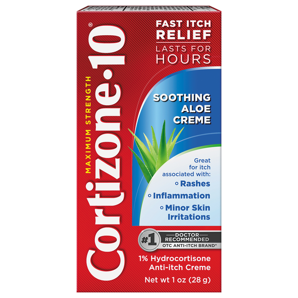Save on Cortizone10 Hydrocortisone AntiItch Creme Soothing Aloe Order Online Delivery Giant