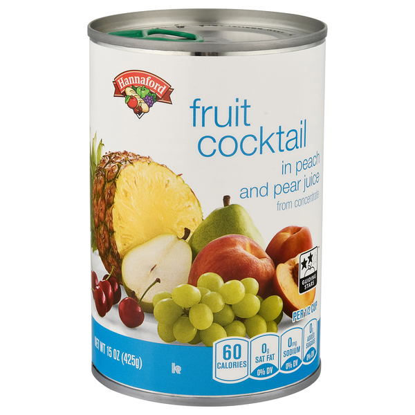 Hannaford Fruit Cocktail in 100% Juice