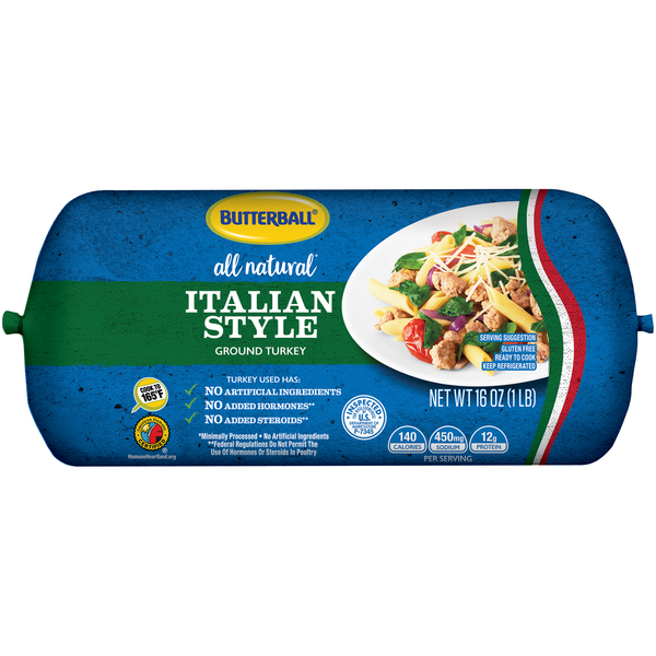 Butterball All Natural Italian Style Ground Turkey