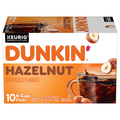 Dunkin' Hazelnut Flavored Medium Roast K-Cup Coffee Pods