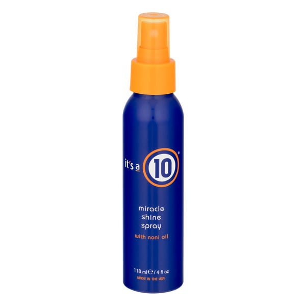 It's a 10 Miracle Shine Spray with Noni Oil