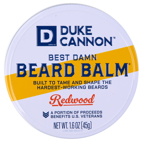 Duke Cannon Redwood Scent Best Damn Beard Balm