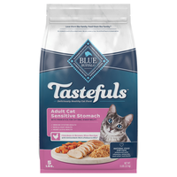 BLUE Tastefuls Sensitive Stomach Chicken & Brown Rice Adult Dry Cat Food