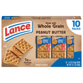 Lance Whole Grain Peanut Butter Sandwich Crackers - 10 ct