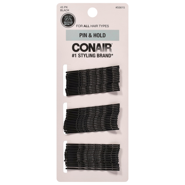 Conair Bobby Pins Black