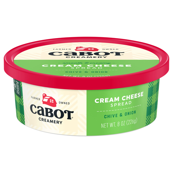 Cabot Creamery Chive & Onion Cream Cheese Spread