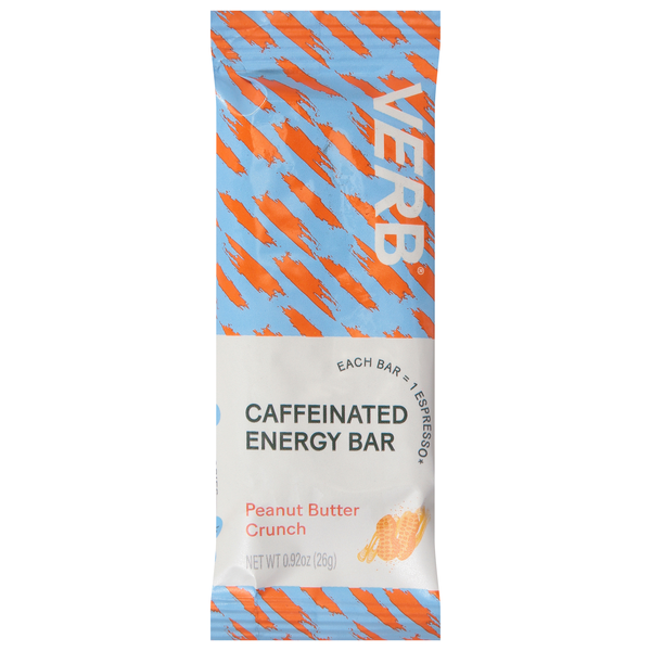 Verb Peanut Butter Crunch Caffeinated Energy Bar