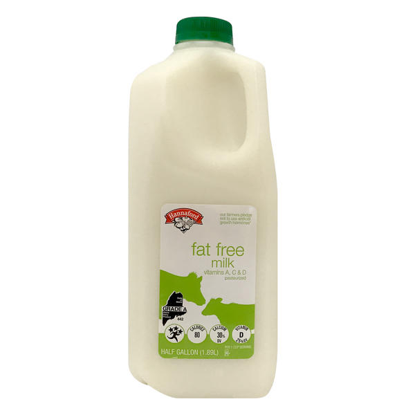 Hannaford Fat Free Skim Milk
