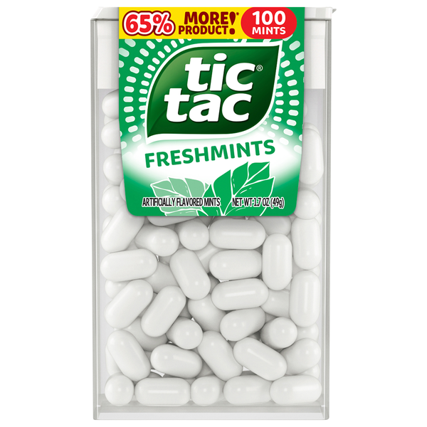 Tic Tac Freshmints Mints -100 ct