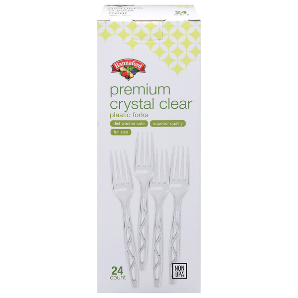 Hannaford Premium Crystal Forks