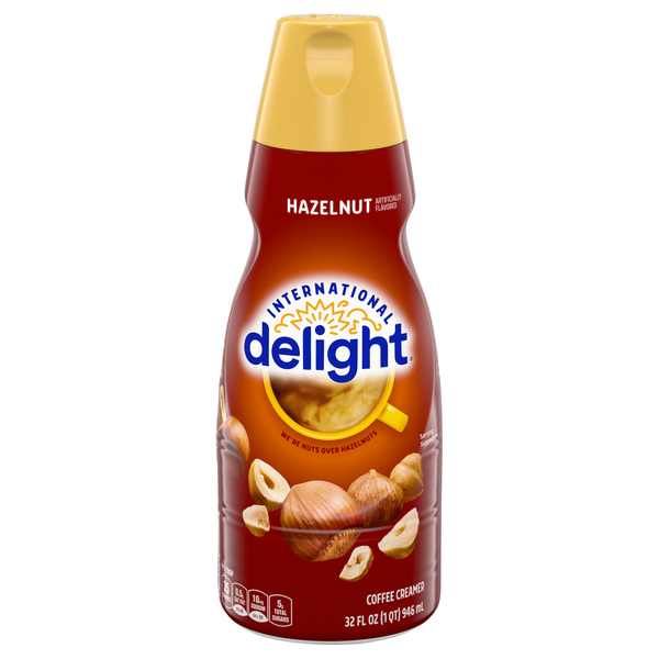 International Delight Hazelnut Flavored Coffee Creamer