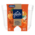 Glade Pumpkin & Ginger 3-Wick Air Freshener Candle