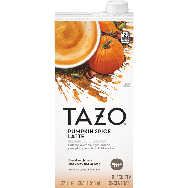 Tazo Pumpkin Spice Latte Black Tea Concentrate