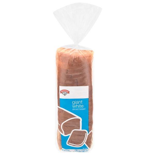 Hannaford Giant White Bread Sliced