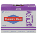 Happy Dad Grape Hard Seltzer - 12 pk