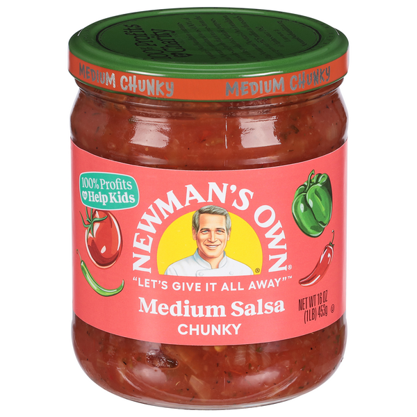 Save on Newman's Own Chunky Salsa Medium All Natural Order Online