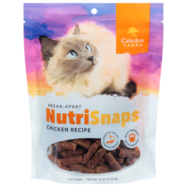 Caledon Farms NutriSnaps Chicken Recipe Cat Treats