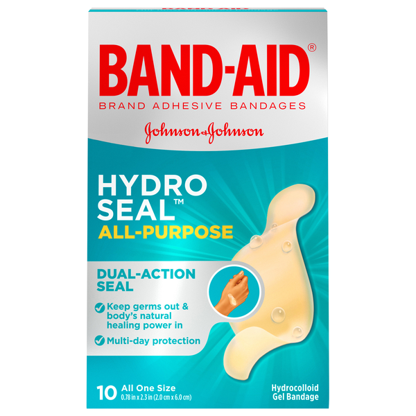 Band-Aid Hydro Seal All-Purpose Dual-Action Seal Bandage One Size