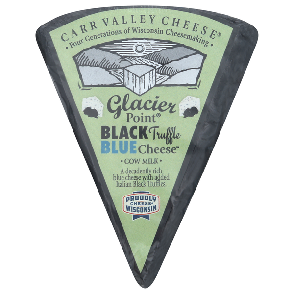 Carr Valley Glacier Point Black Truffle Blue Cheese