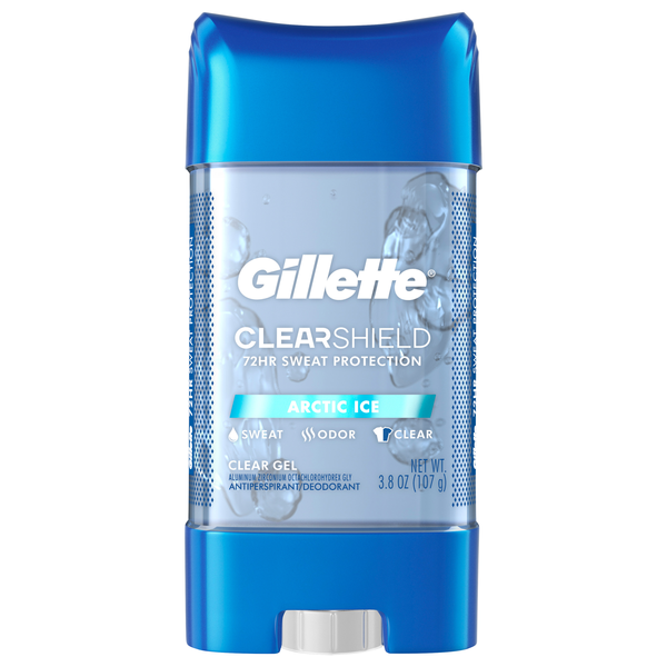 Gillette Arctic Ice Antiperspirant Deodorant Clear Gel