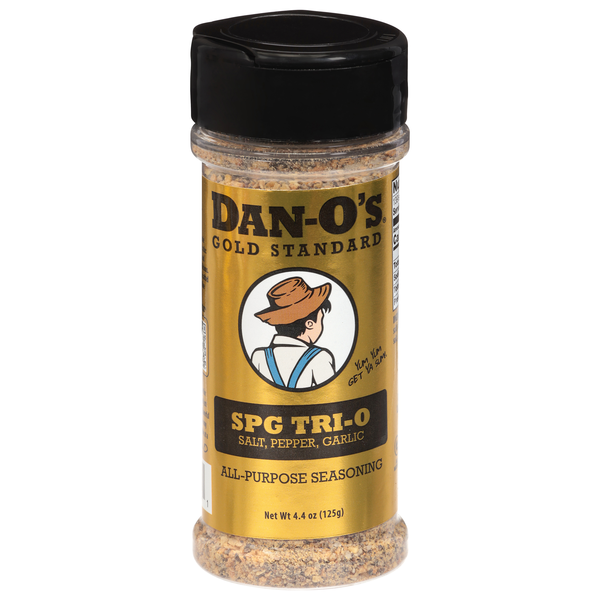 Dan-O's Salt Pepper Garlic Trio-O All Purpose Seasoning