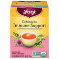 Yogi Organic Caffeine Free Echinacea Immune Support Herbal Tea Bags