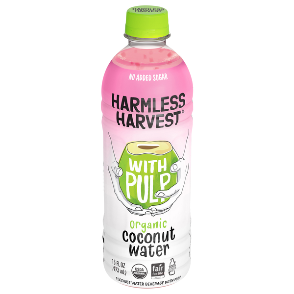 Harmless Harvest Coconut Water with Pulp Organic
