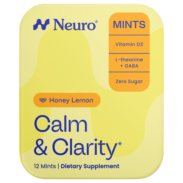 Neuro Zero Sugar Calm & Clarity Honey & Lemon Mints