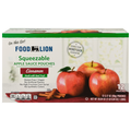 Food Lion Cinnamon Apple Sauce Squeezable Pouches - 12 ct